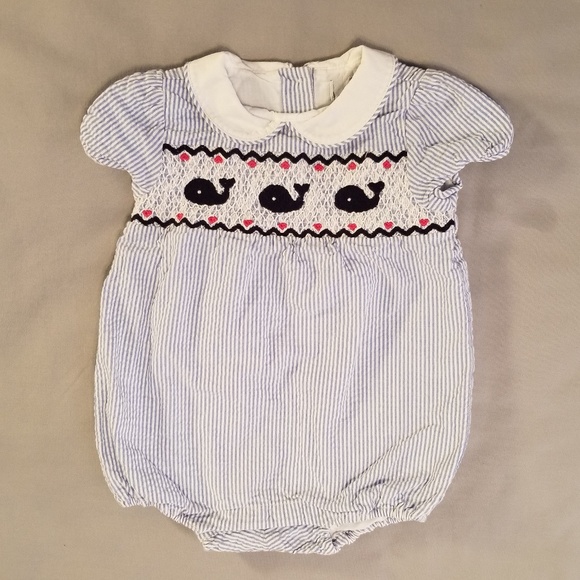 Other - Nautical whale once piece outfit